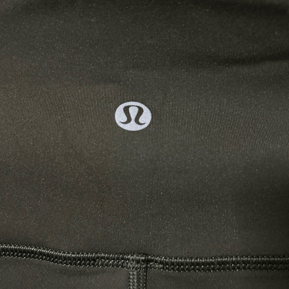 Lululemon Olive Green Leggings - Picture 3 of 4